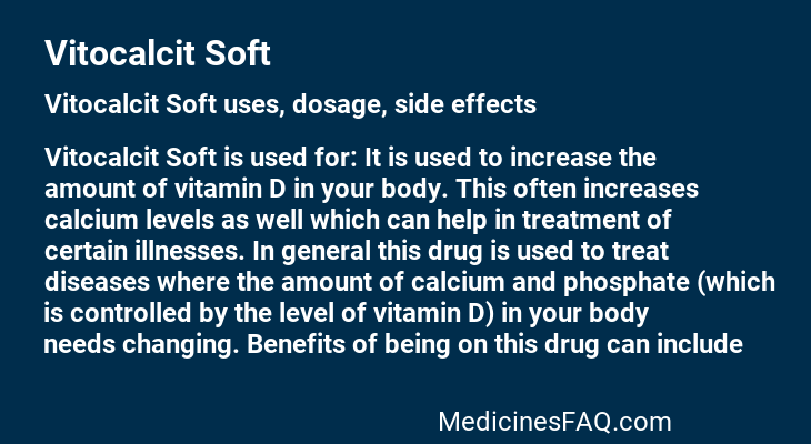 Vitocalcit Soft