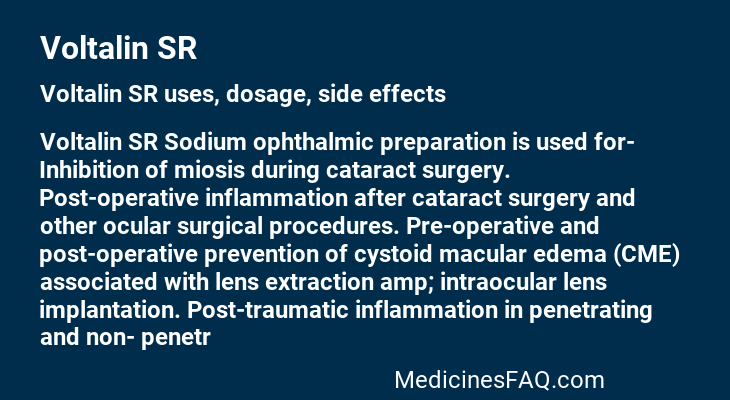 Voltalin SR