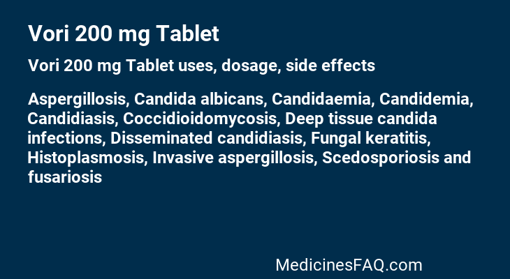 Vori 200 mg Tablet