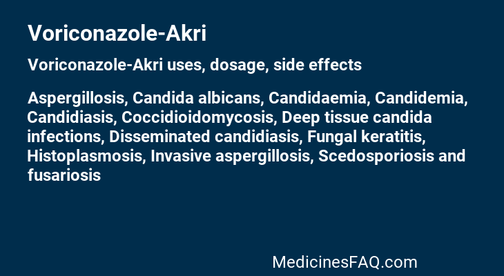 Voriconazole-Akri