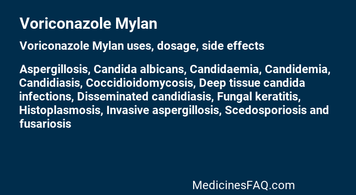 Voriconazole Mylan