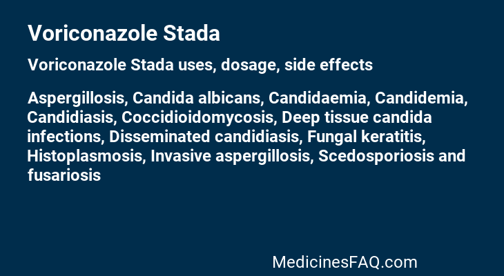 Voriconazole Stada