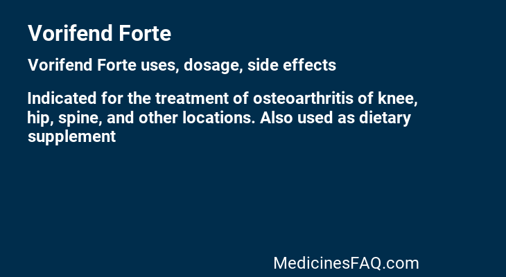 Vorifend Forte