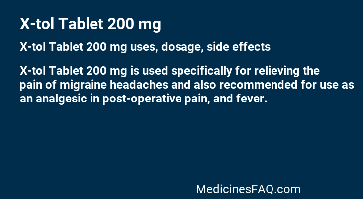 X-tol Tablet 200 mg