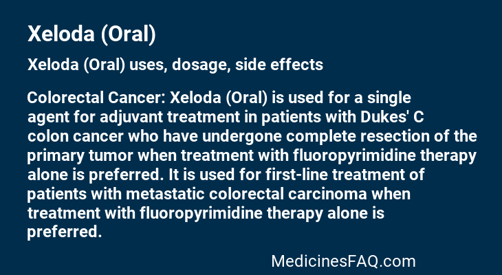 Xeloda (Oral)