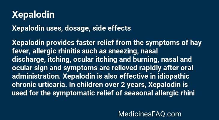 Xepalodin