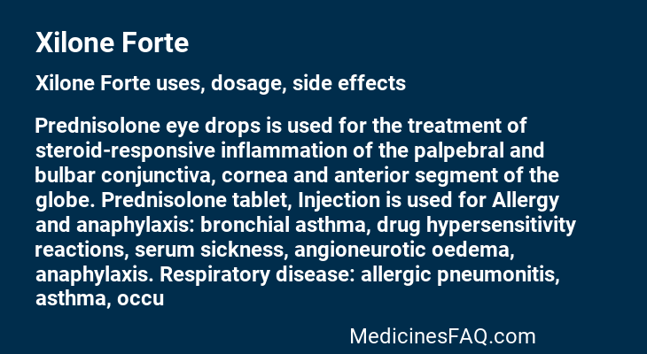 Xilone Forte