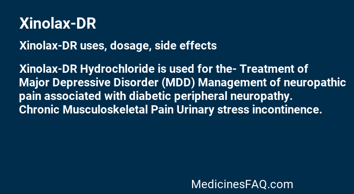 Xinolax-DR