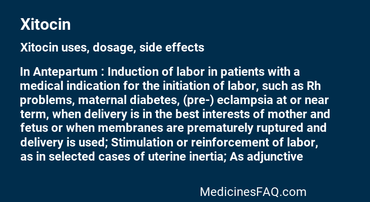 Xitocin