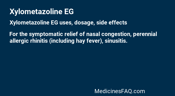 Xylometazoline EG