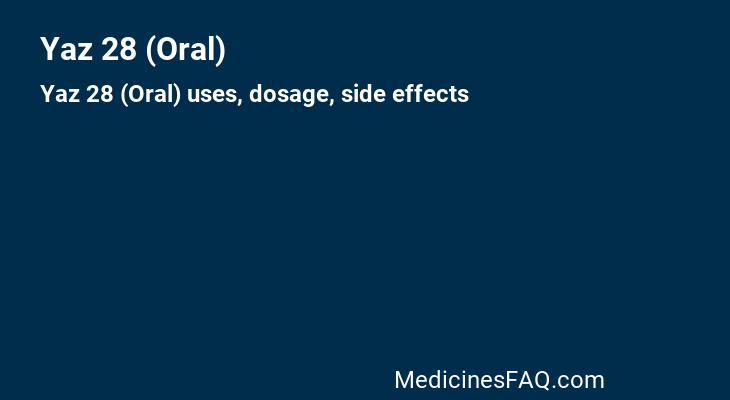 Yaz 28 (Oral)