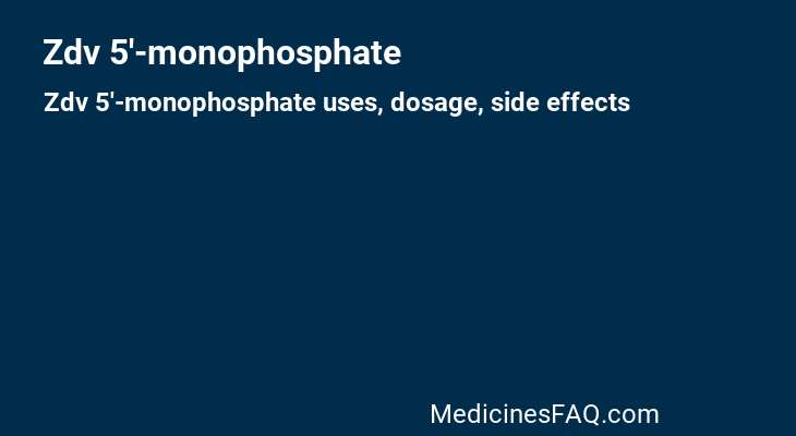 Zdv 5'-monophosphate