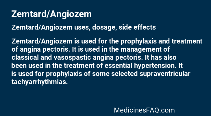 Zemtard/Angiozem