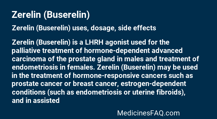 Zerelin (Buserelin)