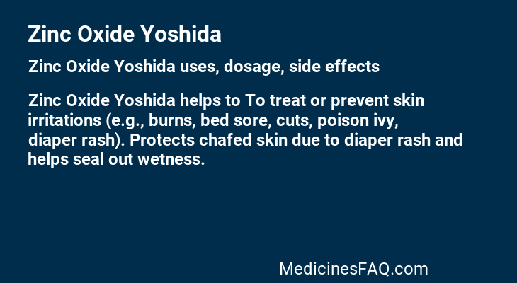 Zinc Oxide Yoshida