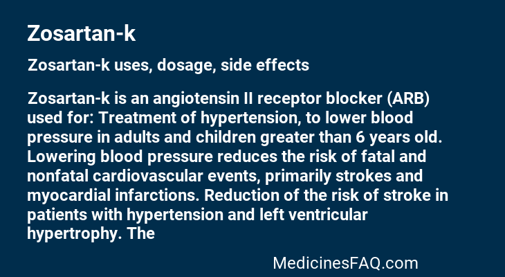 Zosartan-k